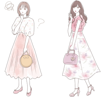 The same outfit looks cute on my friend, but when I wear it… it looks so odd. Why is that?!